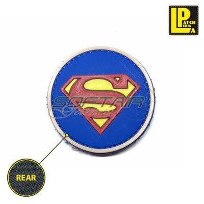 Superman Military Logo - MILITARY MORALE PATCH PVC SUPERMAN PATCHERIA (LP-PPVC197)