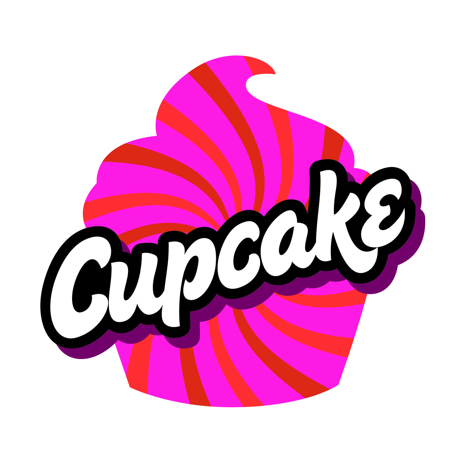 Pink and Orange Logo - NEW Logo!! | Cupcake Band
