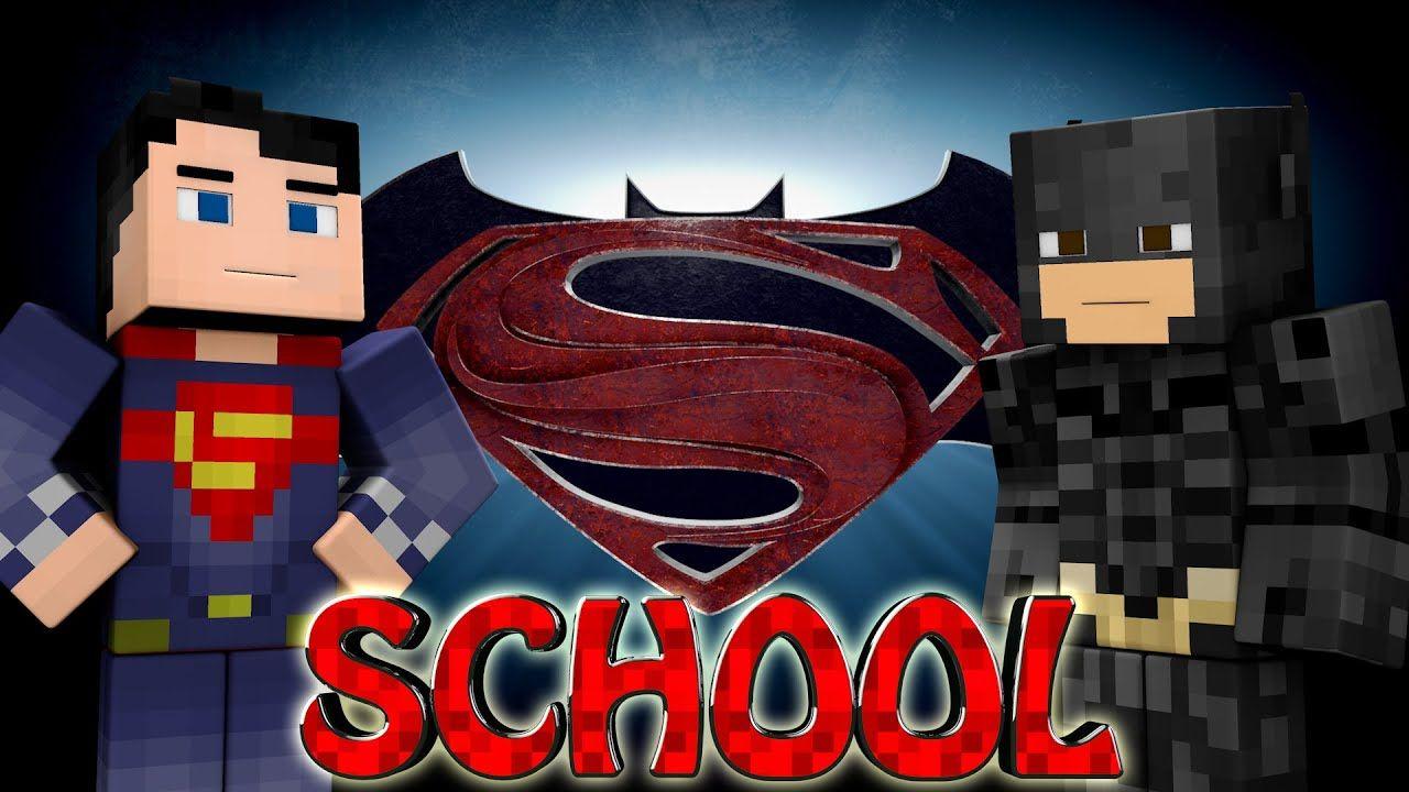 Superman Military Logo - Minecraft School. Military School of Mods VS BATMAN
