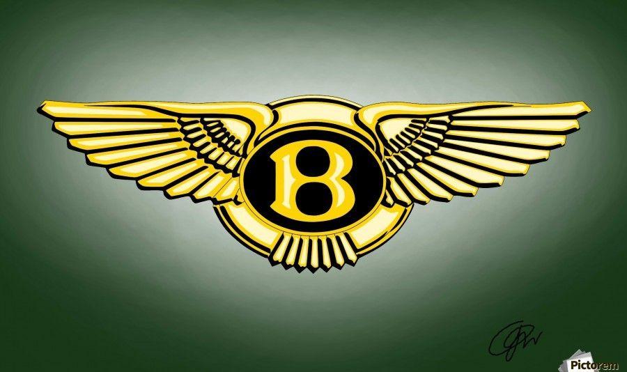 Bentley Logo - bentley logo - Khajohnpan Canvas
