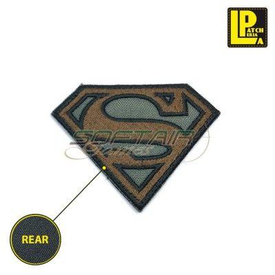 Superman Military Logo - MILITARY MORALE PATCH EMBROIDERED SUPERMAN FOLIAGE
