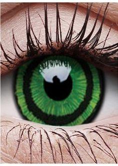 Spiral Green Eyeball Logo - Best Spiral Contact Lenses image. Eyes, Coloured contact