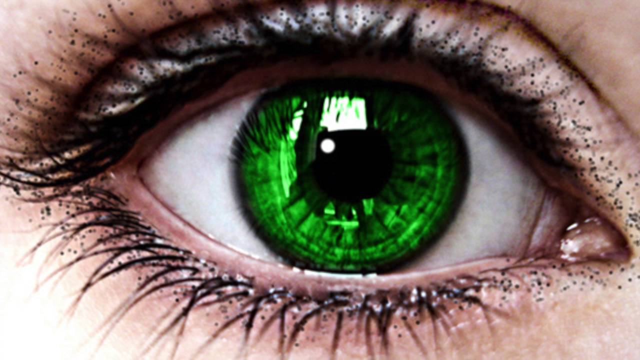 Spiral Green Eyeball Logo - Change your Eye Color to GREEN in 10 SECONDS - Hypnosis - Get Green ...
