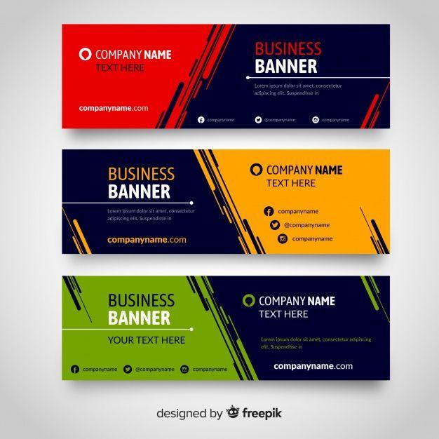 Red and Blue Banner Sports Company Logo - Banners vectors, +211,000 free files in .AI, .EPS format