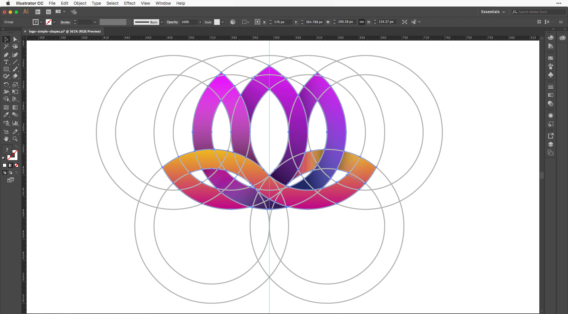 Illustrator Logo - Create a Flower Logo in Adobe Illustrator CC