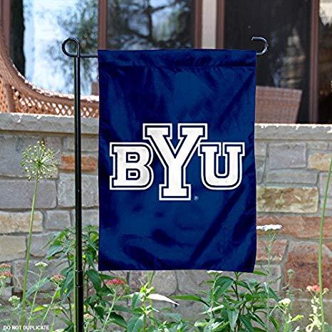BYU Logo - Amazon.com : College Flags and Banners Co. Brigham Young University ...
