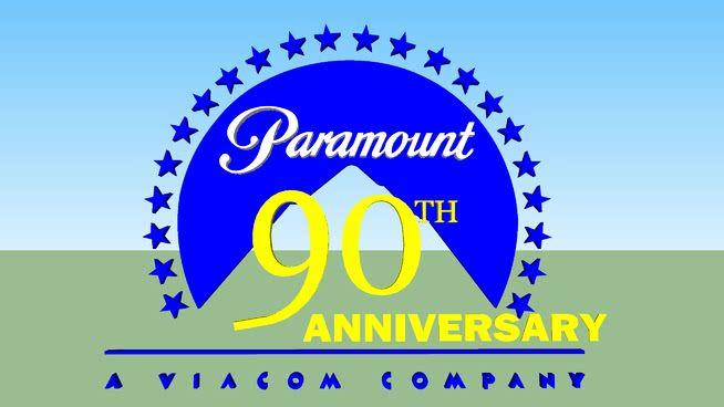 Paramount 90th Anniversary Logo - Paramount 90th Anniversary Logo | 3D Warehouse