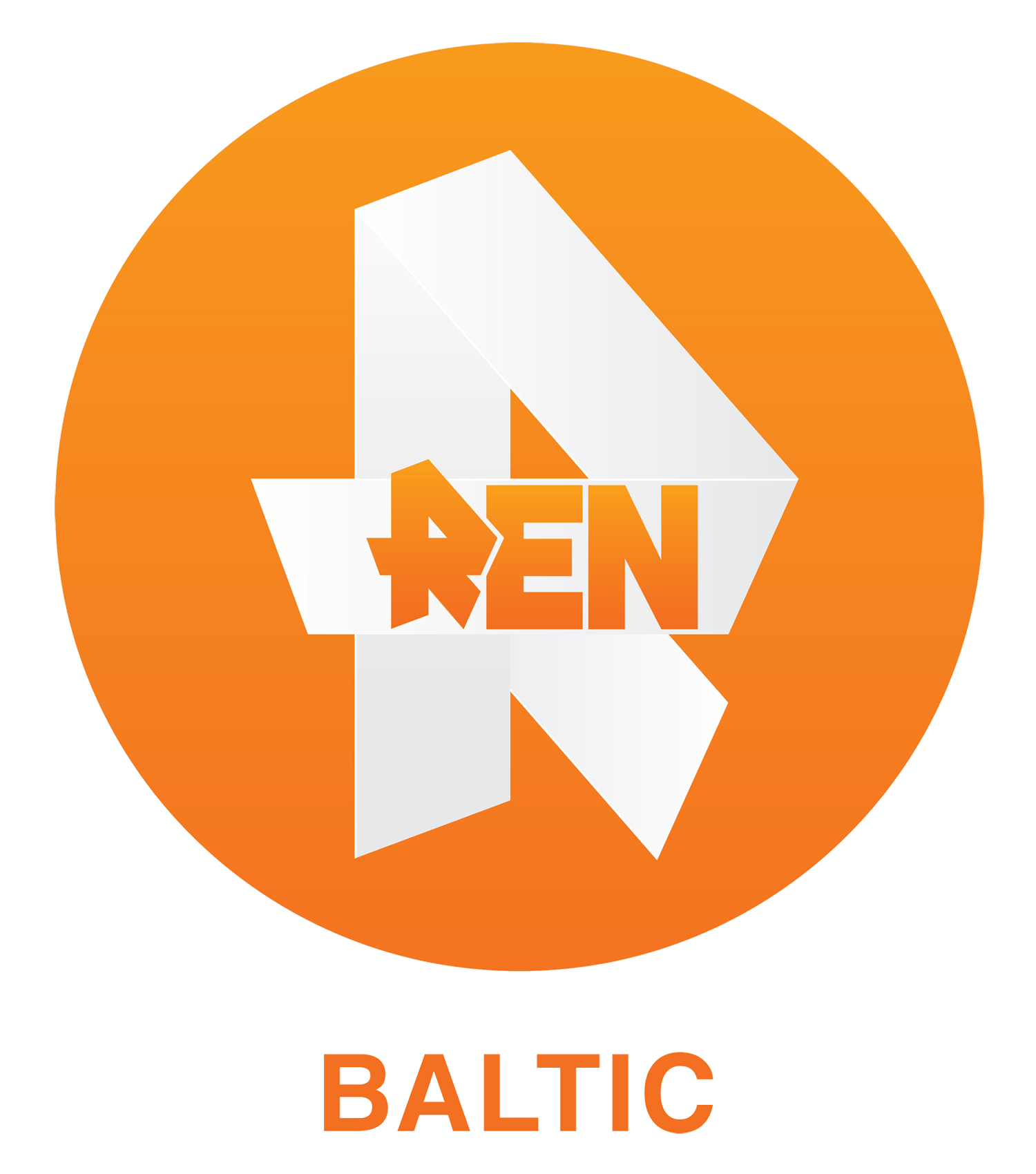 Ren Ren Logo - REN TV BALTIC - LYNGSAT LOGO