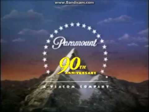 Paramount 90th Anniversary Logo - Paramount Picture 1995 Videotaped logo, 90th Anniversary edition
