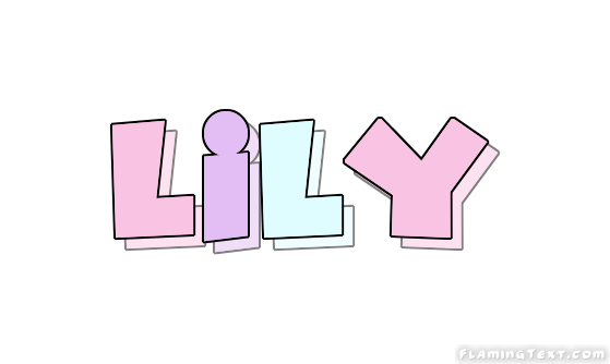 Lily Name Logo - LiLy Logo. Free Name Design Tool from Flaming Text