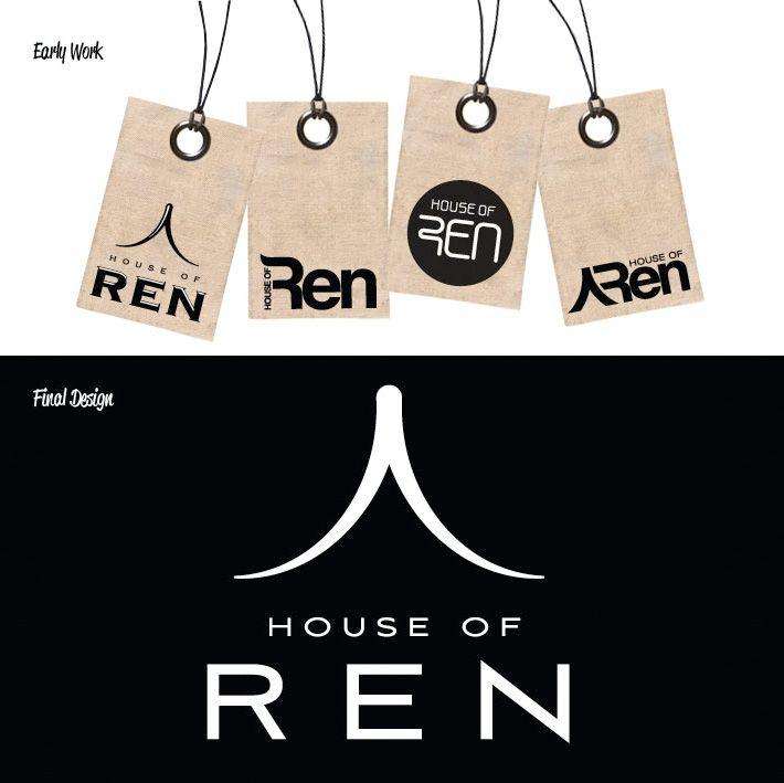 Ren Ren Logo - House of Ren corporate identity