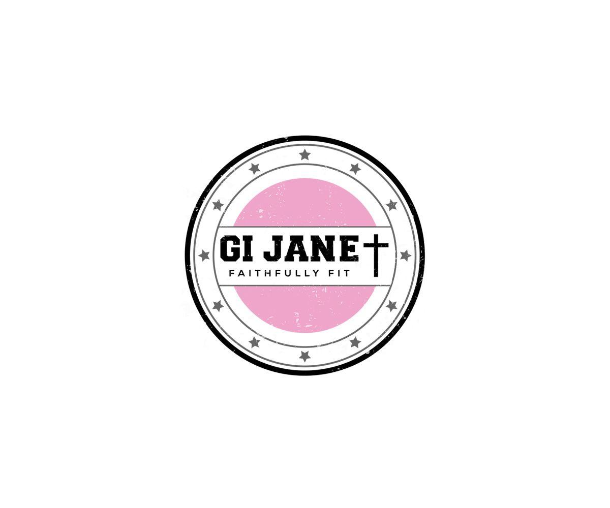 Pink Dot Blue Dot Logo - Bold, Modern, Personal Trainer Logo Design for GI JANE Faithfully ...