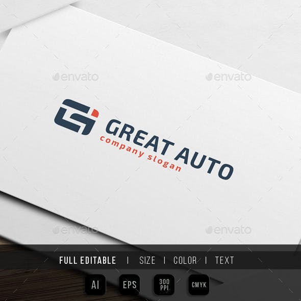 Great Automotive Logo - Gis Automotive Logo Template from GraphicRiver