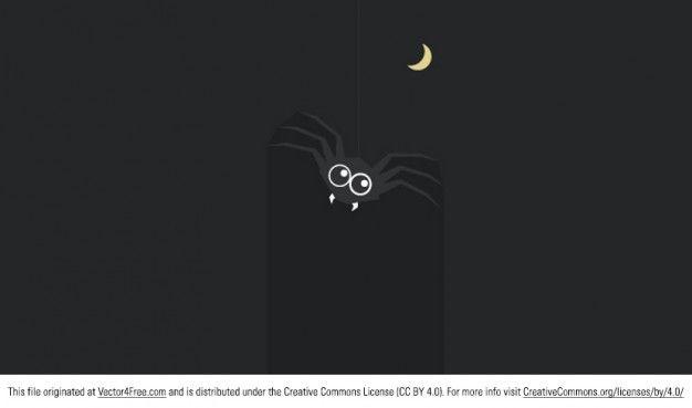 Cute Spider Logo - Cute spider halloween vector Vector | Free Download