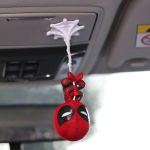 Cute Spider Logo - Cute Spider-Man Upside Down Spiderman Bobble Head Figure Car Decor ...