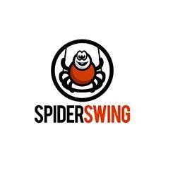 Cute Spider Logo - Cute spider logo. logo design logobee