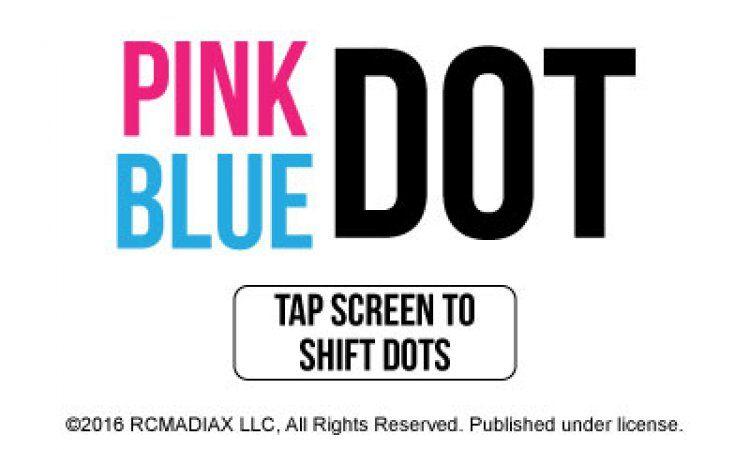 Pink Dot Blue Dot Logo - PINK DOT BLUE DOT