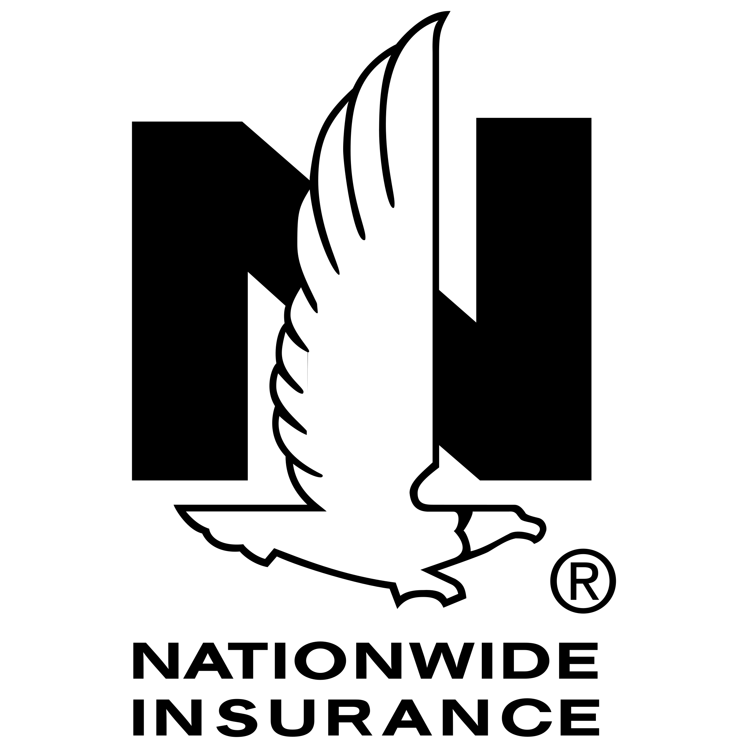 Nationwide Logo - Nationwide Insurance Logo PNG Transparent & SVG Vector - Freebie Supply