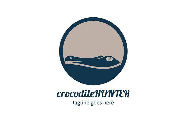 Crocodile Hunter Logo - Crocodile Hunter Logo by tkent on @creativemarket | LOGO | Logos ...