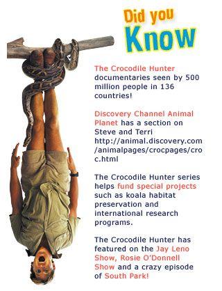 Crocodile Hunter Logo - The Crocodile Hunter Hunter Series