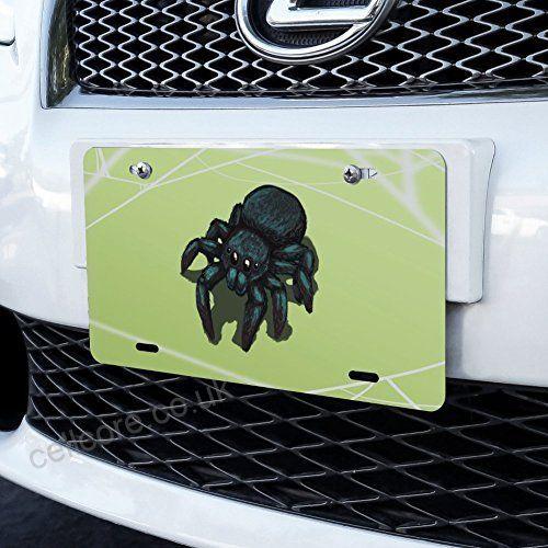 Cute Spider Logo - Graphics and More Cute Spider Novelty Metal Vanity Tag License ...