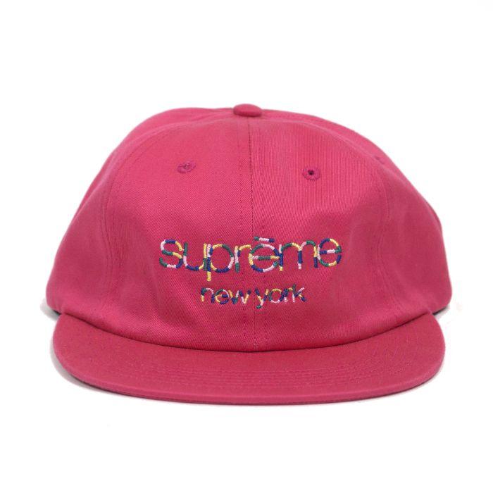 Multi Supreme Logo - PALM NUT: Supreme / シュプリーム Multi Color Twill Classic Logo 6