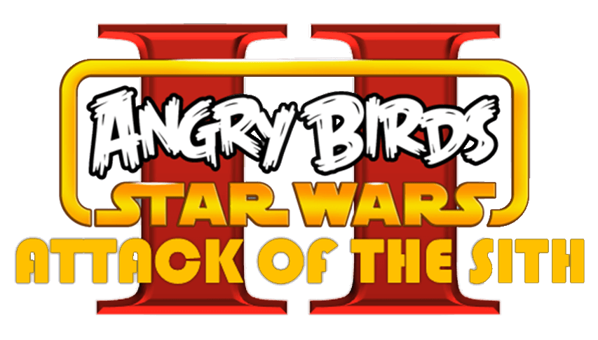 Angry Birds Star Wars Logo - Image - Angry Birds Star Wars Episode II Attack Of The Sith Logo.png ...