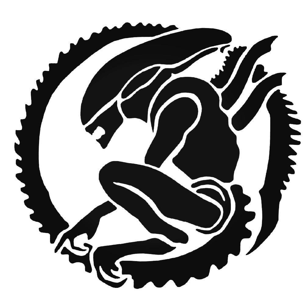 Alien Xenomorph Logo - Xenomorph Alien Decal Sticker