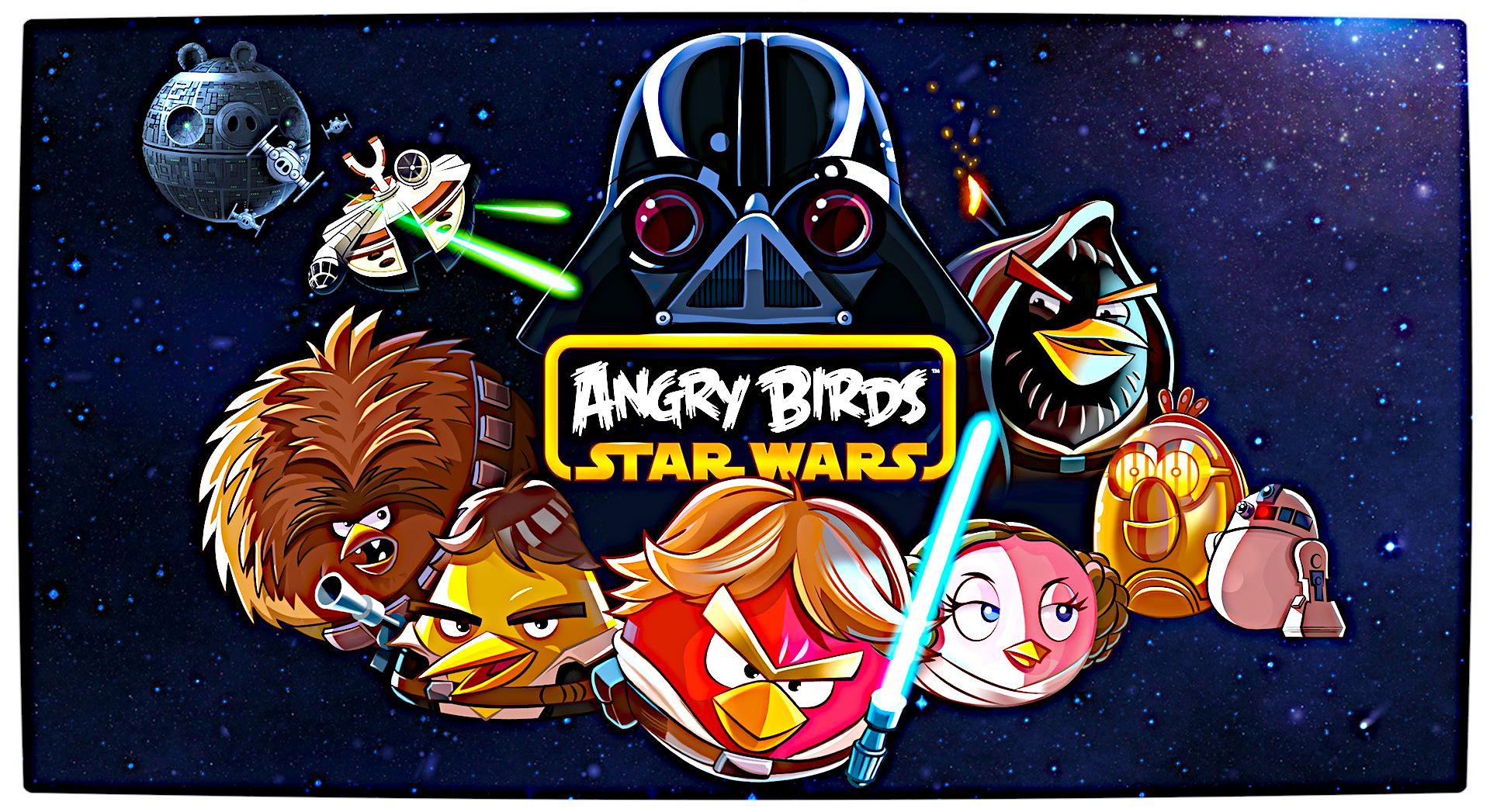 Angry Birds Star Wars Logo - Angry Birds Star Wars Details - LaunchBox Games Database