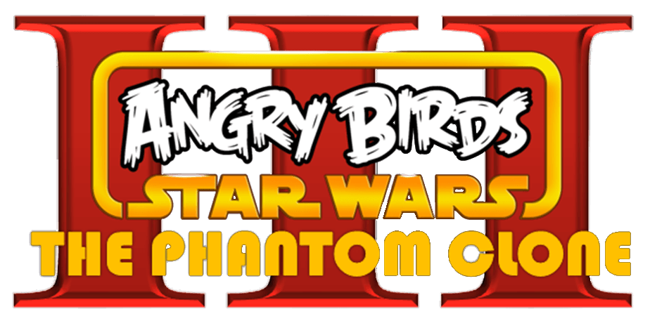 Angry Birds Star Wars Logo - Image - Angry Birds Star Wars Episode III The Phantom Clone Logo.png ...