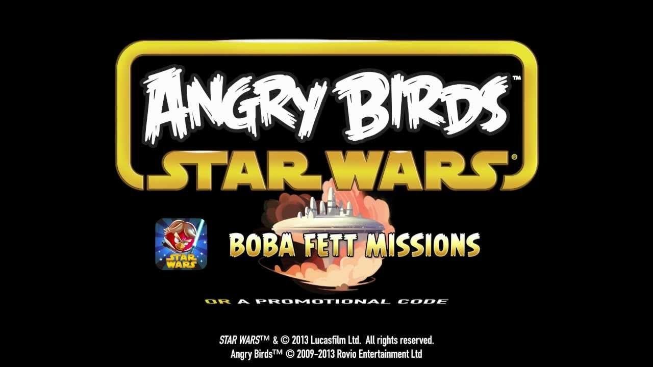 Angry Birds Star Wars Logo - Angry Birds Star Wars: Unlock the Boba Fett Missions! - YouTube