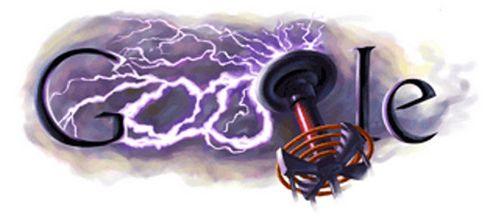 Cool Google Logo - Google Logo Celebrates Nikola Tesla | Really cool Google Log… | Flickr
