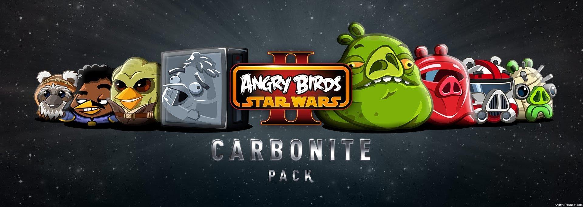 Angry Birds Star Wars Logo - Angry Birds Star Wars II Carbonite Pack Update Now Available ...