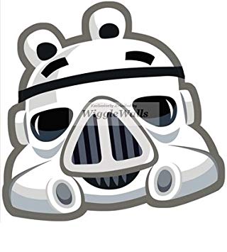 Angry Birds Star Wars Logo - Amazon.com: 5 Inches Stormtrooper Storm Trooper Pig Pigs Angry Birds ...