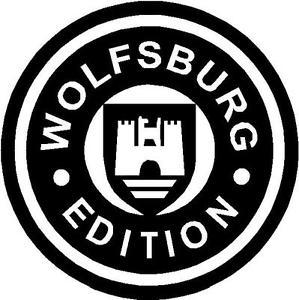 VW Wolfsburg and Logo - VW Volkswagen Wolfsburg Edition logo cut vinyl window/bumper sticker ...