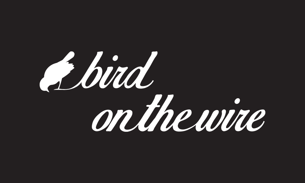 Wire Bird Logo - Bird On The Wire