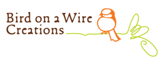 Wire Bird Logo - Bird on a Wire Creations