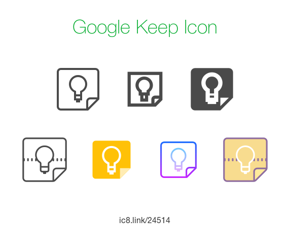 Google Keep Icon Logo - Google Keep Icon - free download, PNG and vector