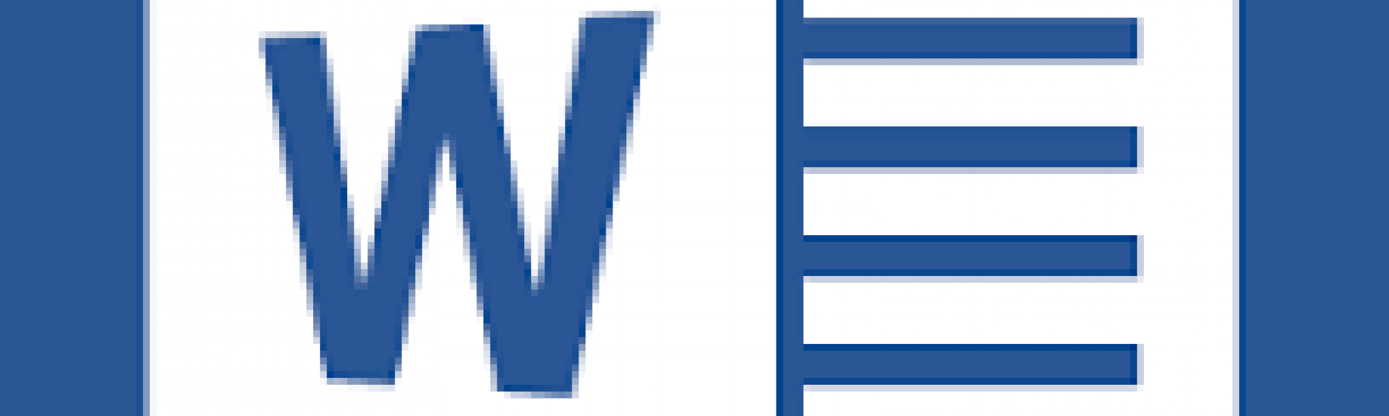 Word 2013 Logo - Word 2013 (32 bit) freezing