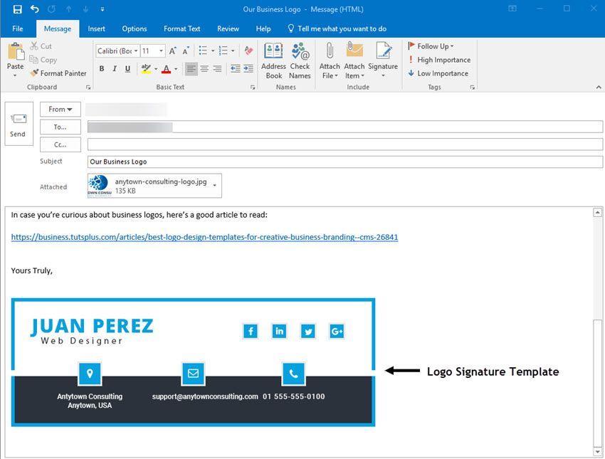 MS Outlook Logo - How to Compose & Send New Emails With Microsoft Outlook