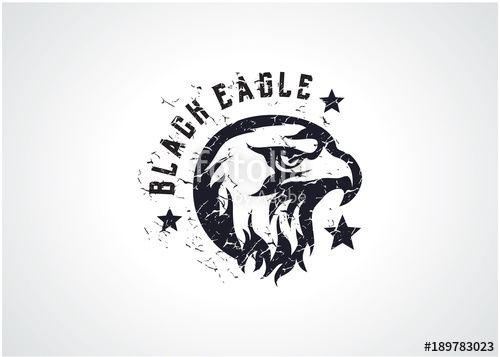 Black Eagle Logo - Black Eagle Logo Template Design Vector, Emblem, Design Concept ...