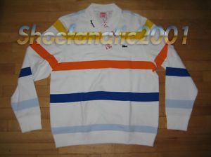 Multi Supreme Logo - Supreme Lacoste L/S Jersey Polo Shirt Box Logo Large 5 Multi Stripe ...