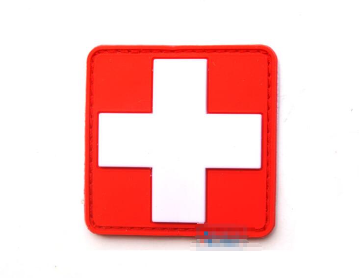 Swiss Red Cross Logo - Red Cross Flag of Switzerland Swiss Red Cross First Aid Patch Medic
