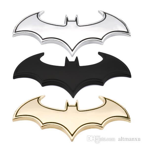 3D Bat Logo - 3D Bat Auto Car Styling Car Stickers Metal Badge Emblem Tail Decal ...