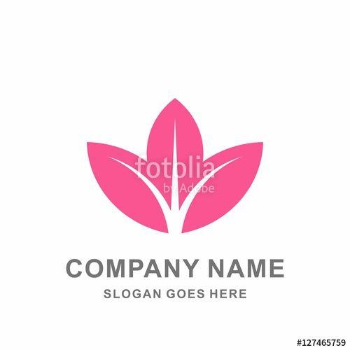Beauty and Cosmetic Company Logo - Clover Flowers Cosmetic Aromatherapy Fashion Beauty Business Company