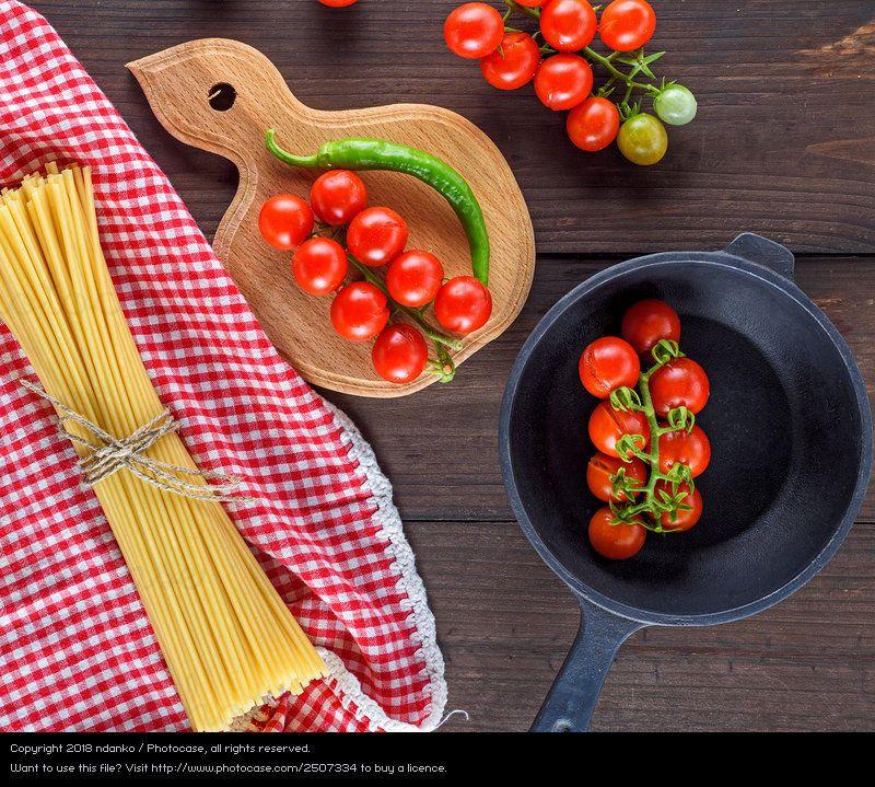 Red Black Yellow Food Logo - ingredients for cooking food - a Royalty Free Stock Photo from Photocase