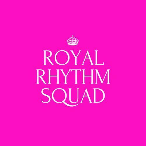 Pink Squad Logo - Pink and White Crown Royal Rhythm Squad Dj Logo - Templates by Canva