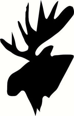 Moose Head Logo - 213 Best moose clipart images in 2019 | Elk, Moose silhouette, Hunting