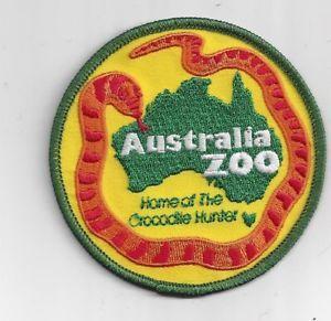 Crocodile Hunter Logo - Australia Zoo Home of the Crocodile Hunter Souvenir Patch | eBay