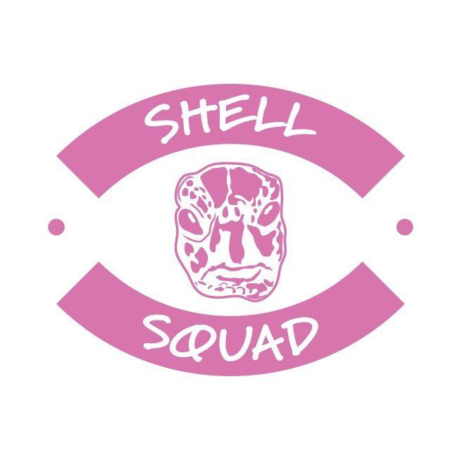 Pink Squad Logo - Shell Squad logo and t-shirt design on Behance